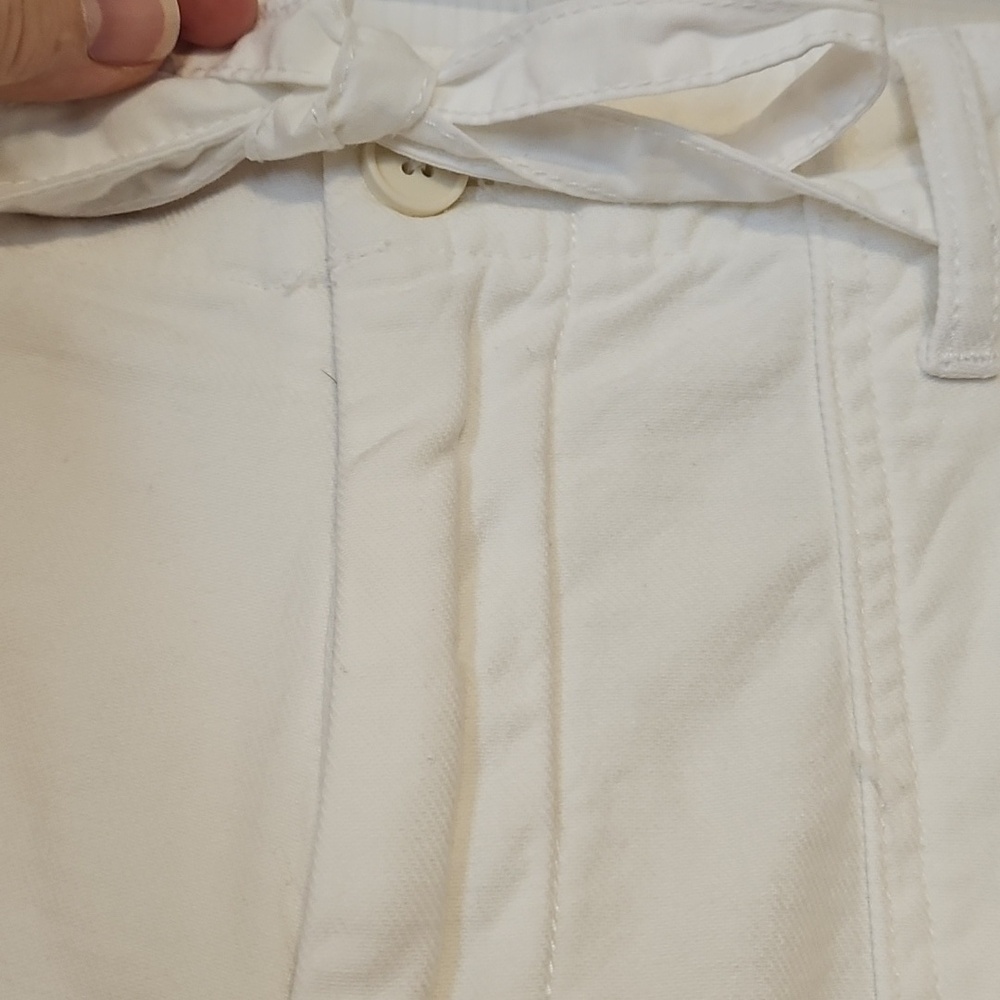 Lucky Brand White Drawstring Chinos - Picture 9 of 16